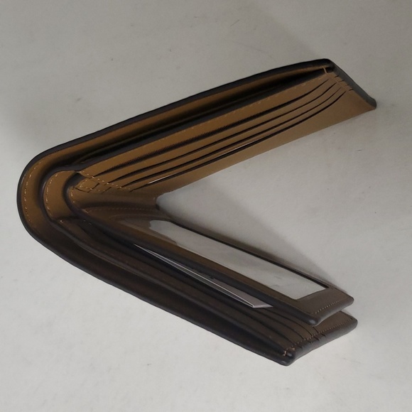 Coach CH085 3 In 1 Wallet Signature Canvas W/Trompe L'oeil Print SV/Chalk Multi - Picture 9 of 12